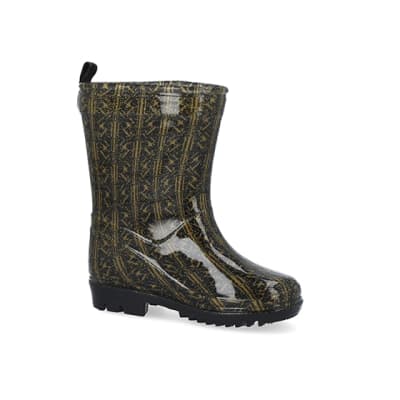 Monogrammed hunter rain outlet boots