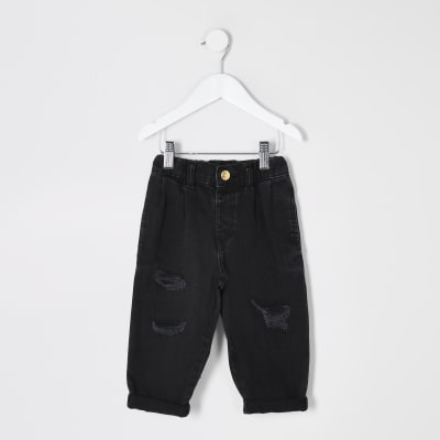 black ripped shorts girls