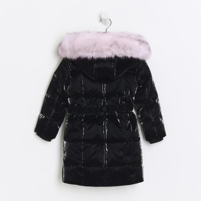 Girls hotsell belted coats