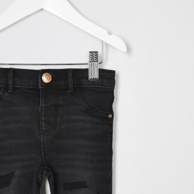 river island black molly jeggings