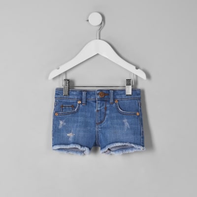 river island denim shorts womens