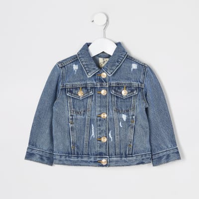 mini denim jacket