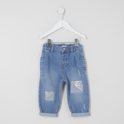 sequin jeans river island