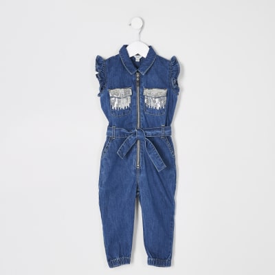 river island sequin playsuit