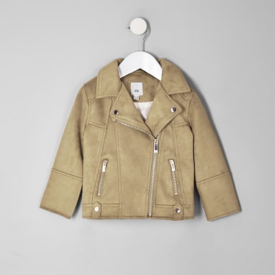 river island girls biker jacket