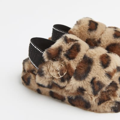 leopard print slippers river island