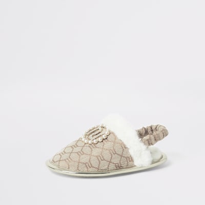 river island slippers