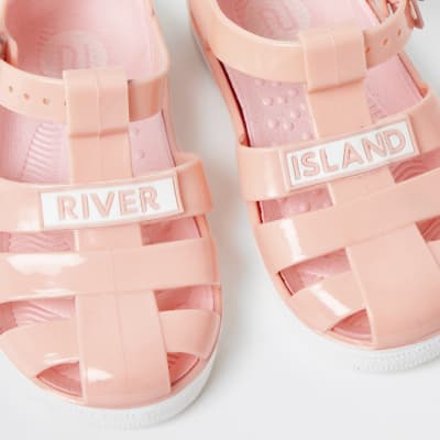 river island jelly flip flops
