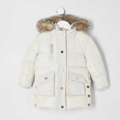 girls longline coat