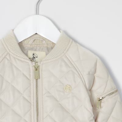 girls cream jacket