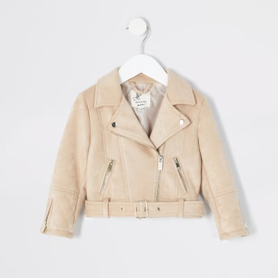 river island girls biker jacket