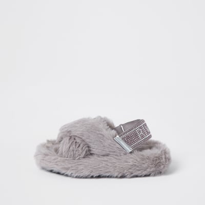 river island childrens slippers