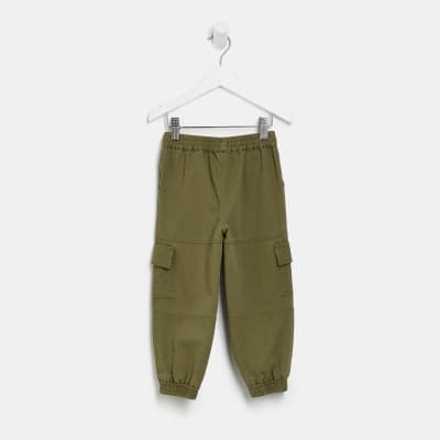 girls khaki trousers