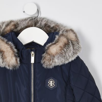 baby girl winter coats river island