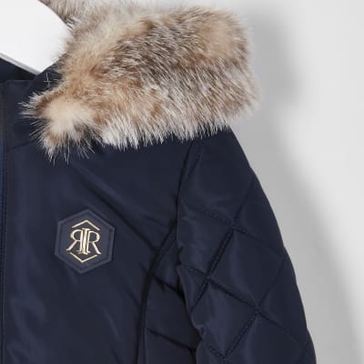 navy girls coat