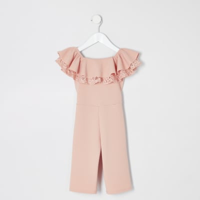 river island jumpsuit pink