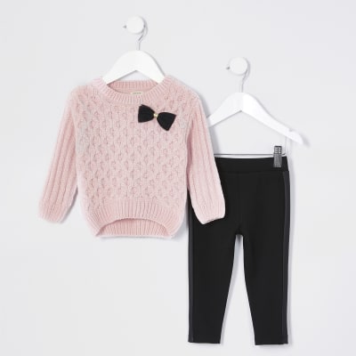 pink girls jumper