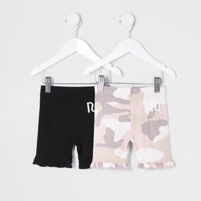 river island girls shorts