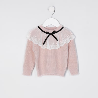 pink girls jumper