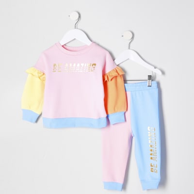 river island baby girl tracksuit