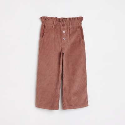zara pink corduroy trousers