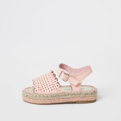pink espadrille sandals