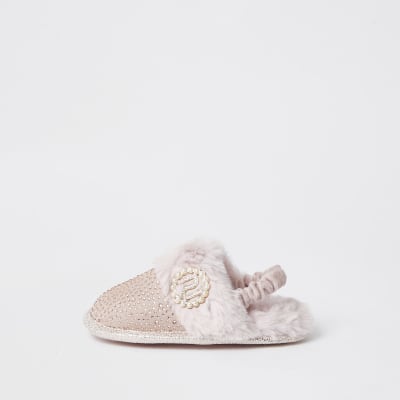 river island kids slippers