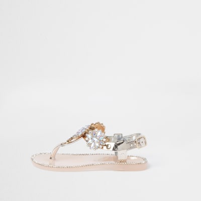 river island girls sandals
