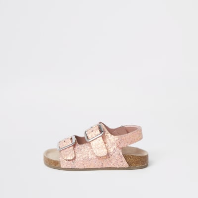 girls cork bed sandals