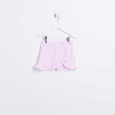 Mini ruffle swim outlet skirt