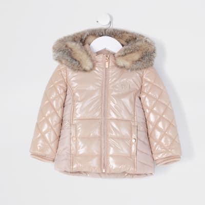 river island girls coats
