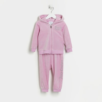 river island velour tracksuit