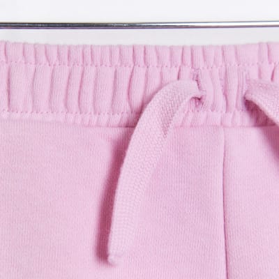 Mini Girls Pink Pull On Shorts
