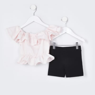 pink shorts for girls