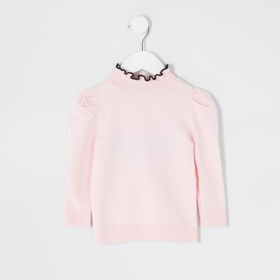 river island girls jumpers