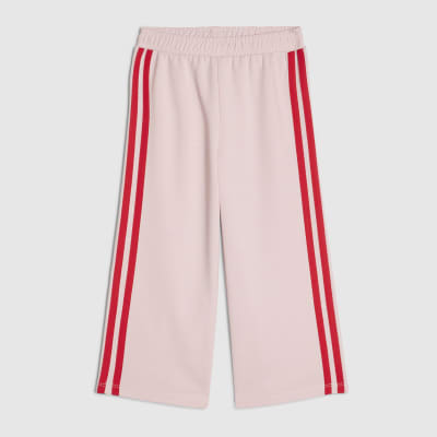 Mini Girls Pink Side Stripe Joggers