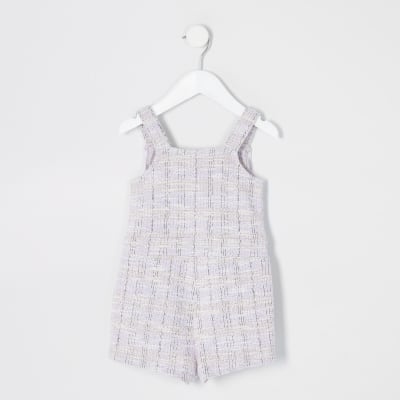 boucle pinafore
