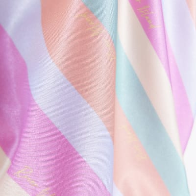 Mini Girls Rainbow Stripe Swimsuit