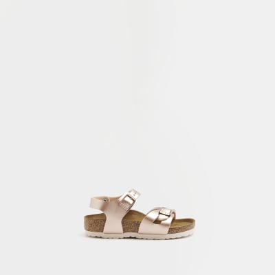 Kids rose gold discount birkenstocks