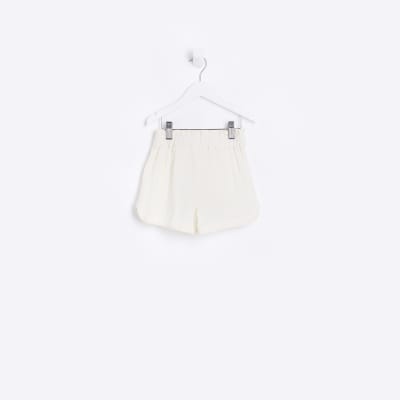 Mini girls stone beach shorts