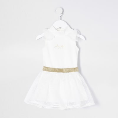 white tutu outfit