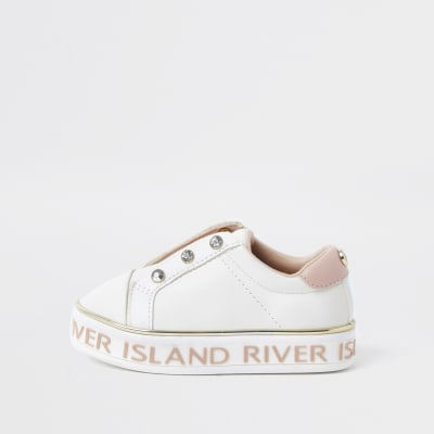 river island girls trainers