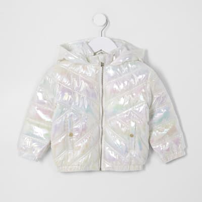 river island mini girls coats