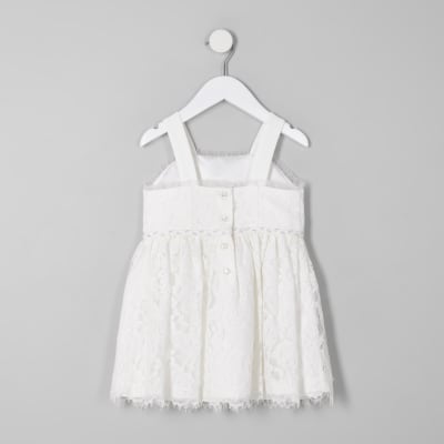 baby girl white lace dress