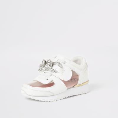 river island sparkly trainers