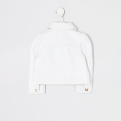 girls denim jacket river island