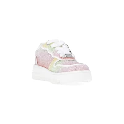 Girls hot sale rainbow trainers