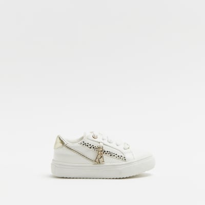 ladies white trainers river island