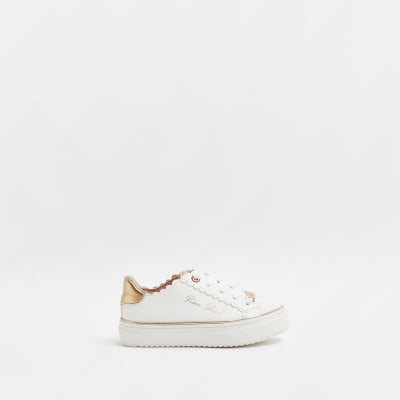 ladies white trainers river island