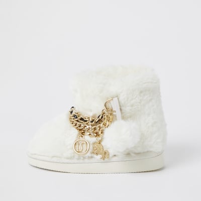 river island girls slippers